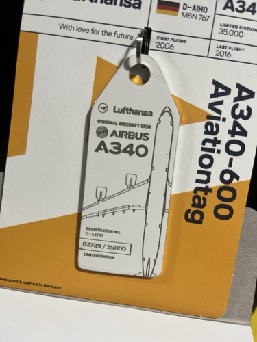 Aviationtag lufthansa airbus - aviationtag,