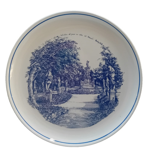 Ceramic plate villa conti - plate,