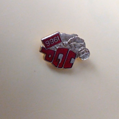 Ulster grand prix 1986 enamel - ulster,