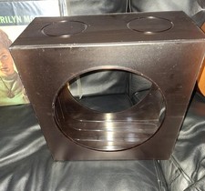 Vintage  Cambrasound 1970s LP Record Storage - Smoke Grey - Modular  Mid century