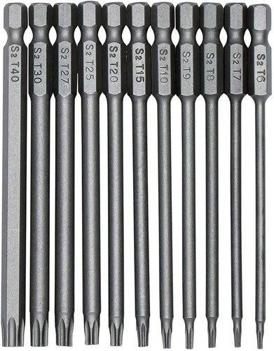 11pcs long torx security - 11pcs,