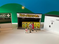 Scale fish chip hut - scale,