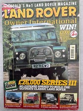 Land Rover Owner International Magazine - June 2002 - P38A RR, S2A Rebuilds
