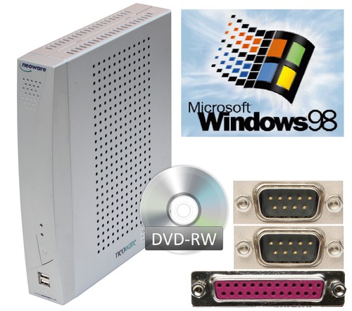 Windows computer 40gb hard - 98,