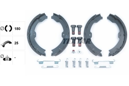 New brake shoe set parking - shoe, set,