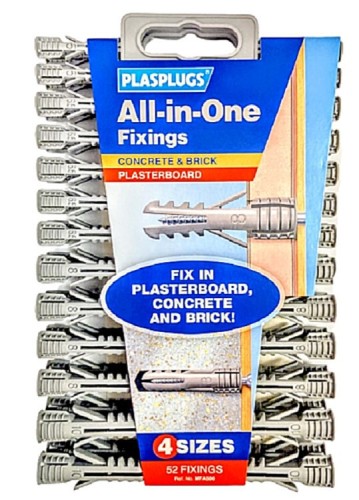 Plasplugs mfa500 assorted - mfa500,