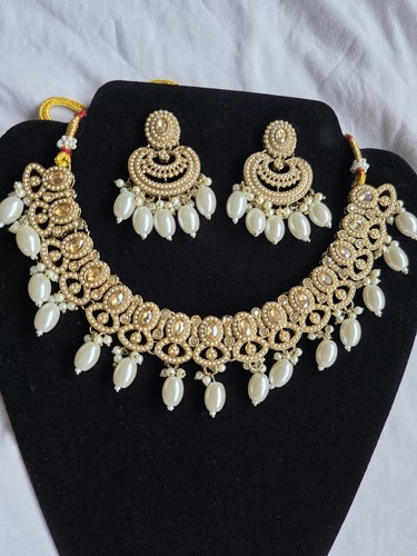 Eid essentials pearl choker - essentials:,