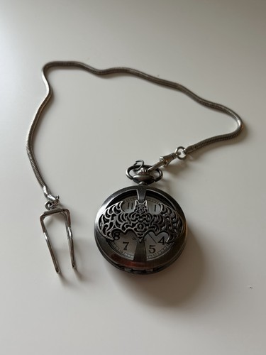 Batman silver stop watch - silver,