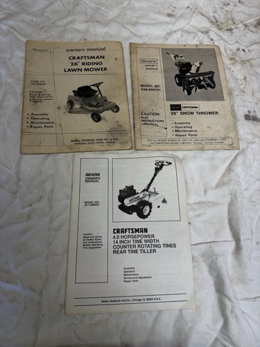 Vintage craftsman lawn mower - vintage,