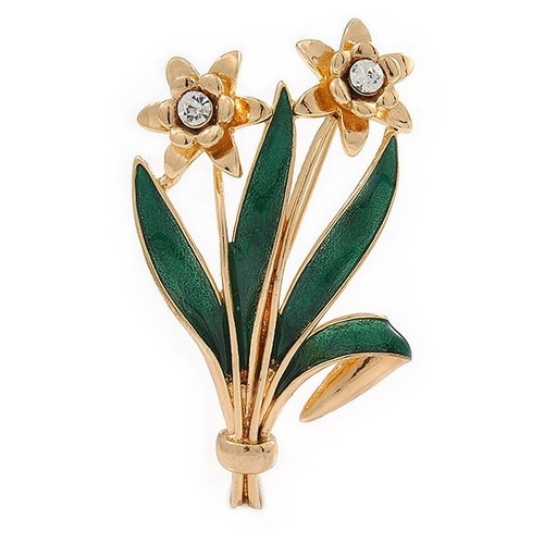 Crystal daffodil with - crystal,
