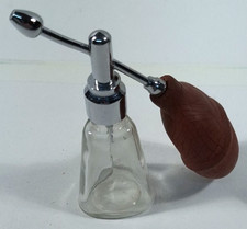 Vintage Glass Perfume Atomizer with Perished rubber bulb