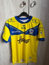 Warrington Wolves Home Shirt 2025 XS New Warrington Wolves Rugby League Shirt