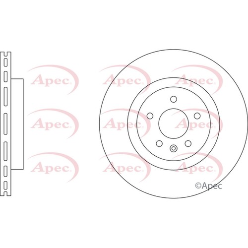 Brake discs vented for opel - discs,