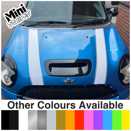 Mini cooper bonnet stripes - cooper,