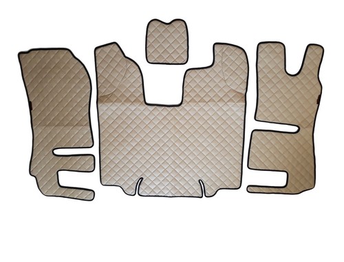 Beige floor mats leather - floor,