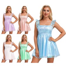 UK Womens High Waist Puffy