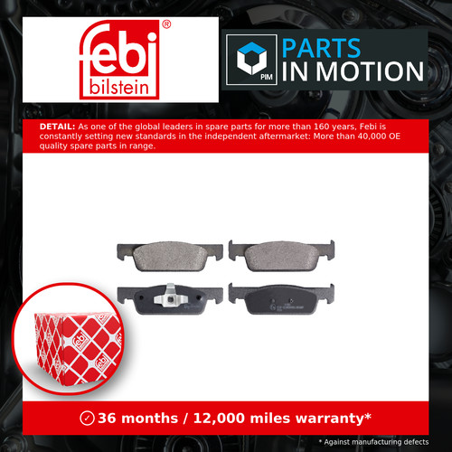 Brake pads set front - brake,