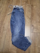 Rivington Mens Blue Jogger Jeans Waist 28 Short Elastic Waist Used