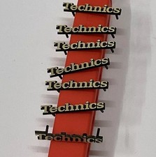 TECHNICS Grade A Logo Badge For Full Size Hifi Separate Genuine Part 30mm Wide