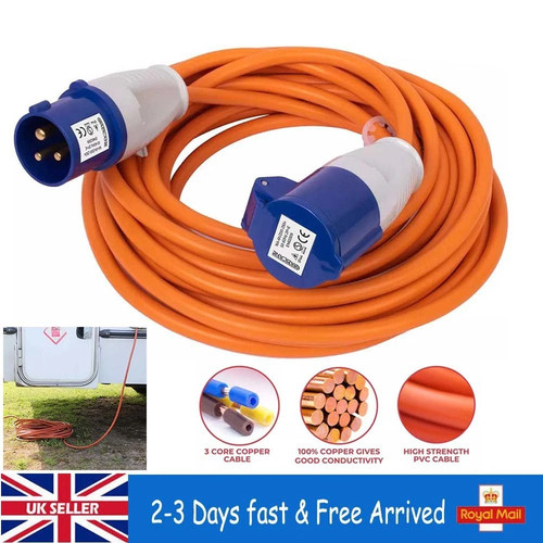 10m mains hook - up, lead