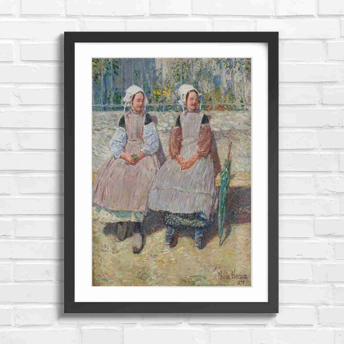 Vintage girls bonnets - vintage,