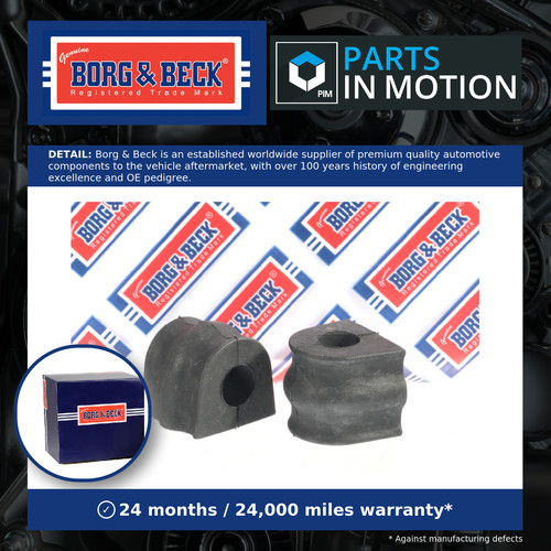 Anti roll bar bush - bar, (pair)