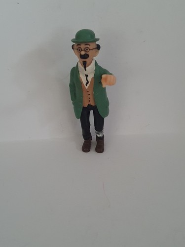 Tintin plastic figure - tintin, vintage