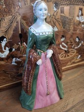 Coalport porcelain King Henry VIII's Catherine Parr  wive figurine