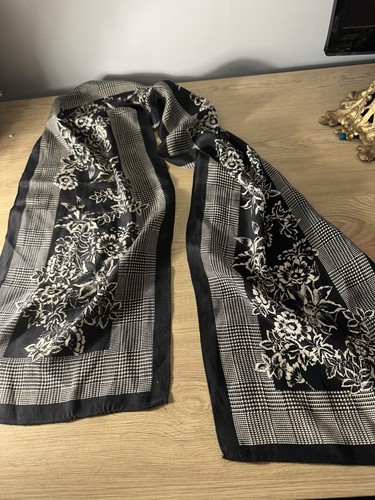 100 silk chiffon scarf - 100%,