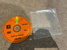 Eye Toy Kinetic (Sony PlayStation 2 PS2) - Review Disc PAL - FREE UK POSTAGE -