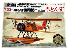 DOYUSHA 1/32 model kit Japanese Navy Type 93 trainer AKATOMBO seaplane 32-AKF
