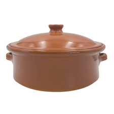 Terracotta Casserole Dish with
