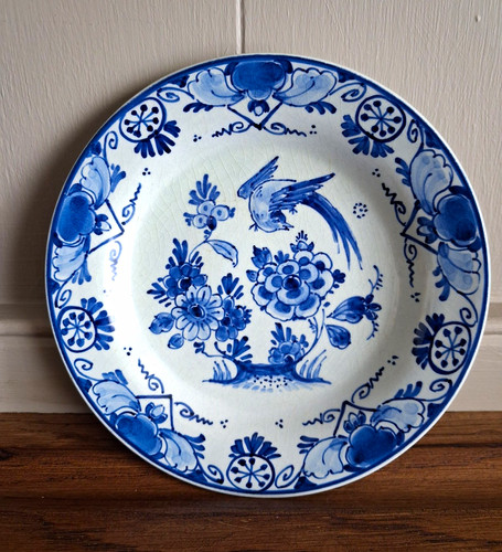 Delft blue white ceramic - white,