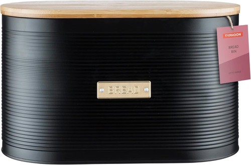 Typhoon bread bin otto - typhoon, black