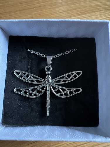 Dragonfly necklace - dragonfly,