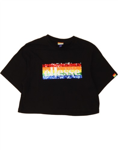 Ellesse womens crop graphic - ellesse,