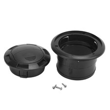  75mm Black Dashboard Air Conditioning Deflector Vent For Cars