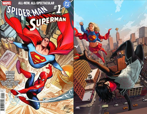 Marvel spider man superman - marvel/dc:, spider-man/superman