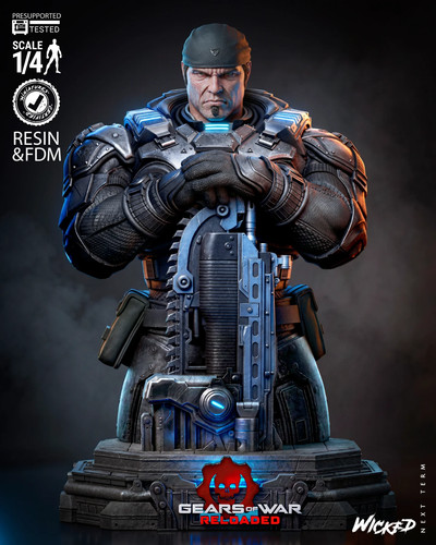 Stl file gears war - of, marcus