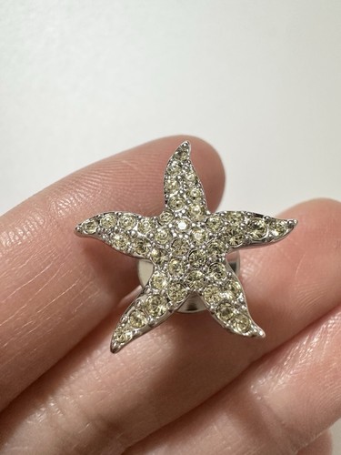 Swarovski star fish tie - swarovski,
