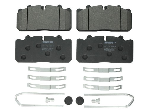 Brake pads set front - brake, rear