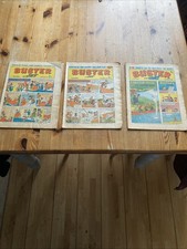 Buster comics 1970s - comics, x3
