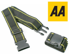 2x AA - Luggage Straps Strong Adjustable Heavy Duty Travel Baggage Suitcase Belt