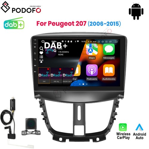 Dab for peugeot - dab+, 207
