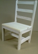 child's chair unfinished maple