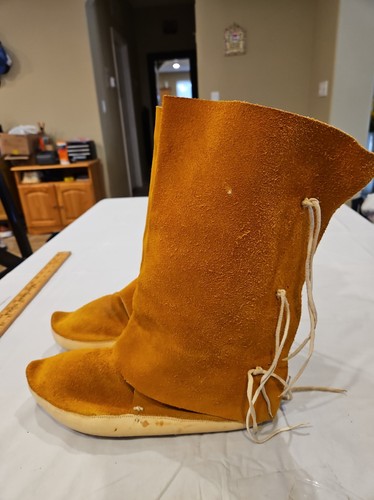 Vintage navajo style suede - vintage,