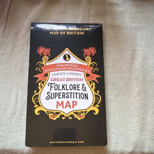 Folklore and superstition - and, map