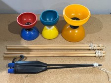 3 x DIABOLO JUGGLING TOYS -