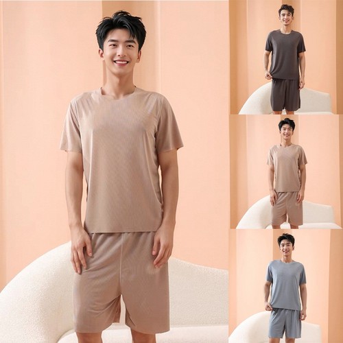 Ice silk pajama - set, summer
