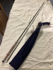 9" Hardy the Richard Walker Farnborough Graphite vintage fly fishing rod  (R-442